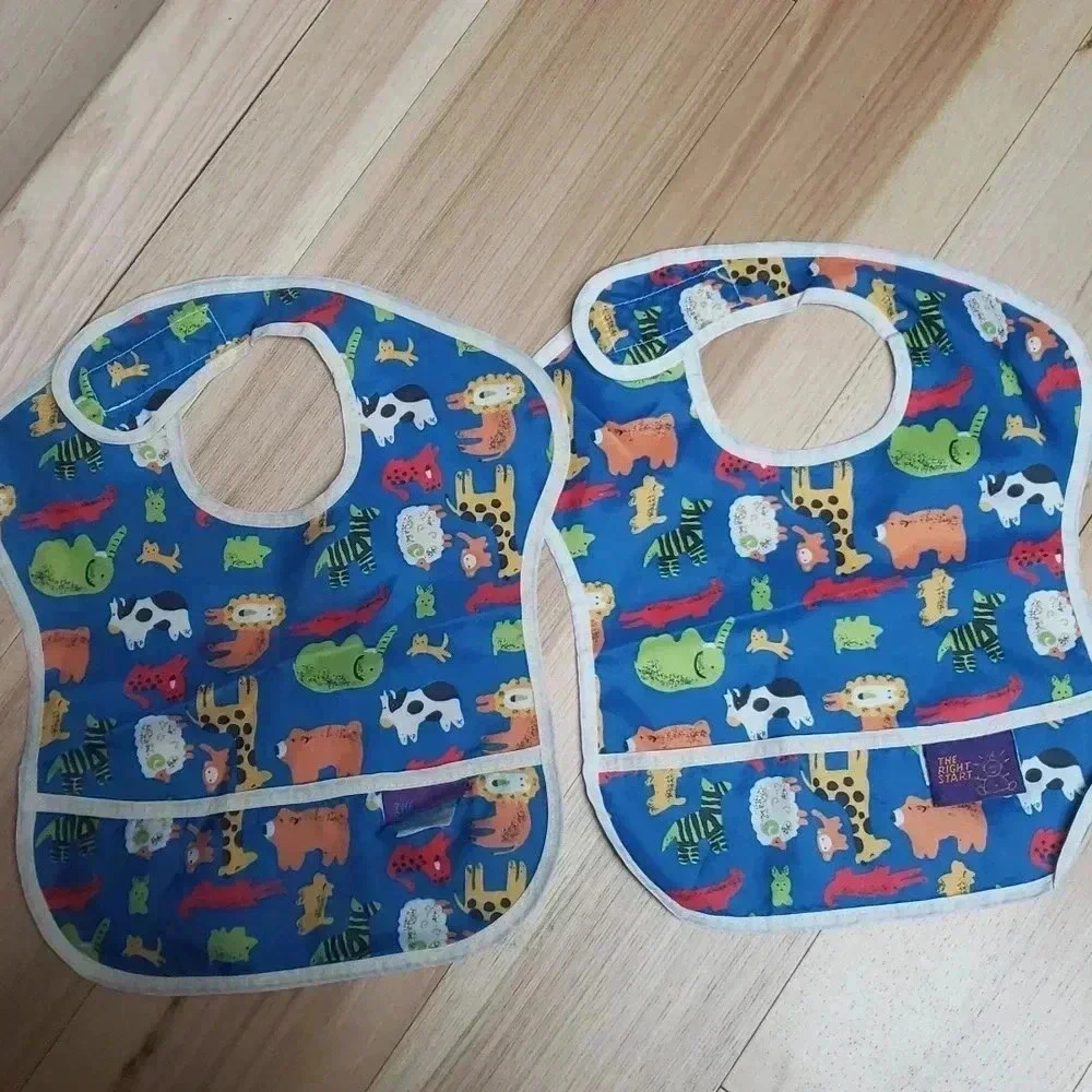 Bundle Bumkins Vintage 90s The Right Start Bibs